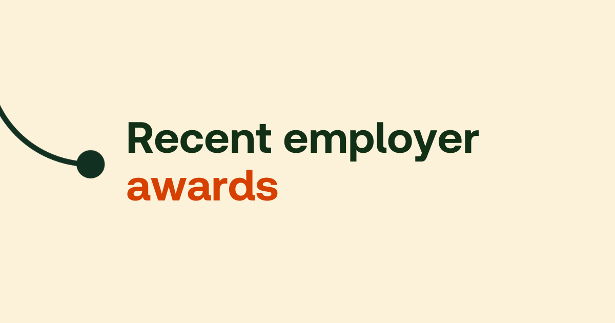 Recent employer awards