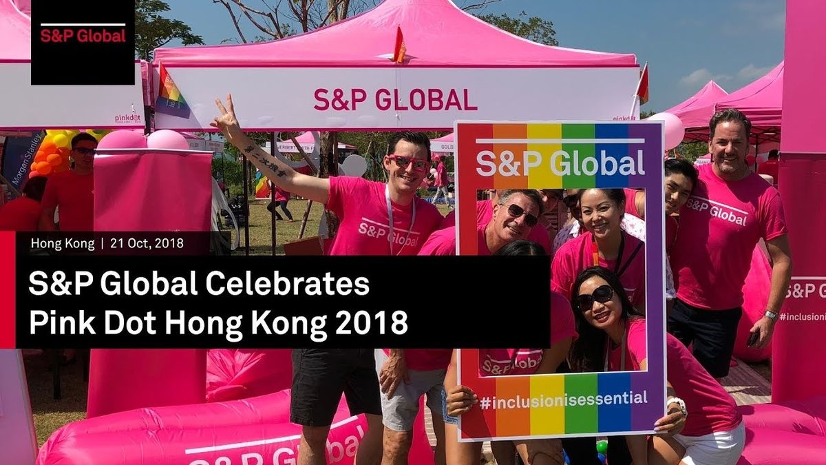S&P Global Proudly Sponsors Pink Dot Hong Kong