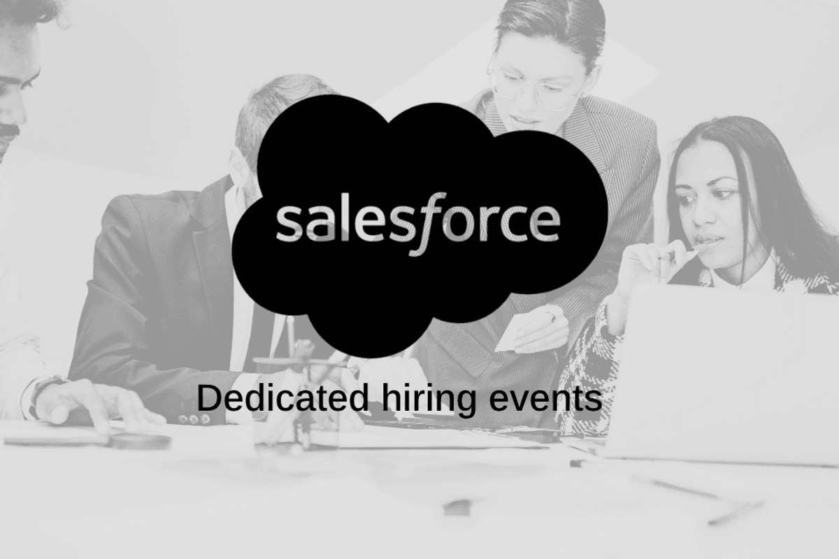 salesforce dedicated hiring events