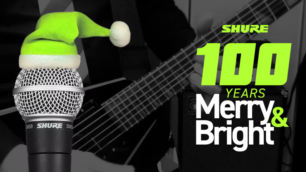 SHURE 100 years Merry & Bright