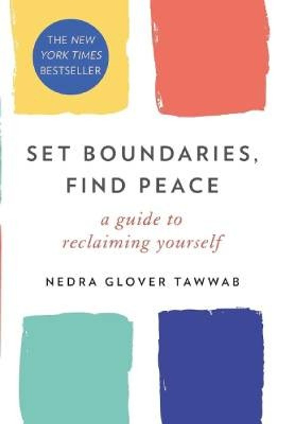 The front cover of the book "Set Boundaries, Find Peace" by Nedra Glover Tawwab