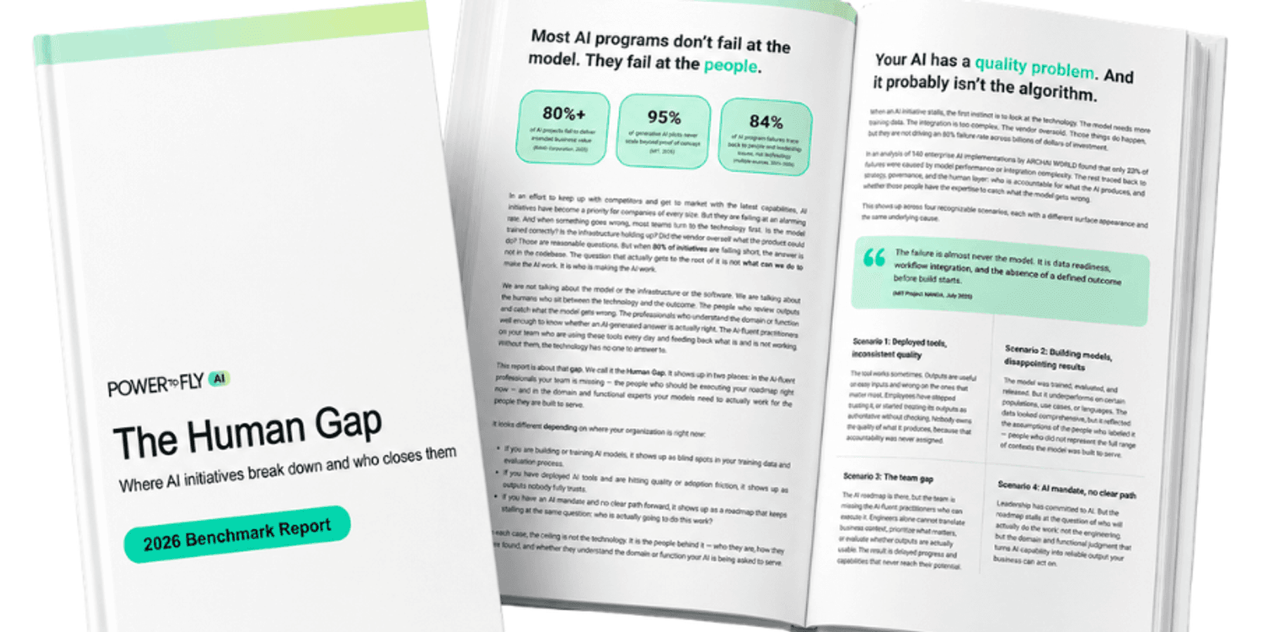 The Human Gap report by PowerToFly AI