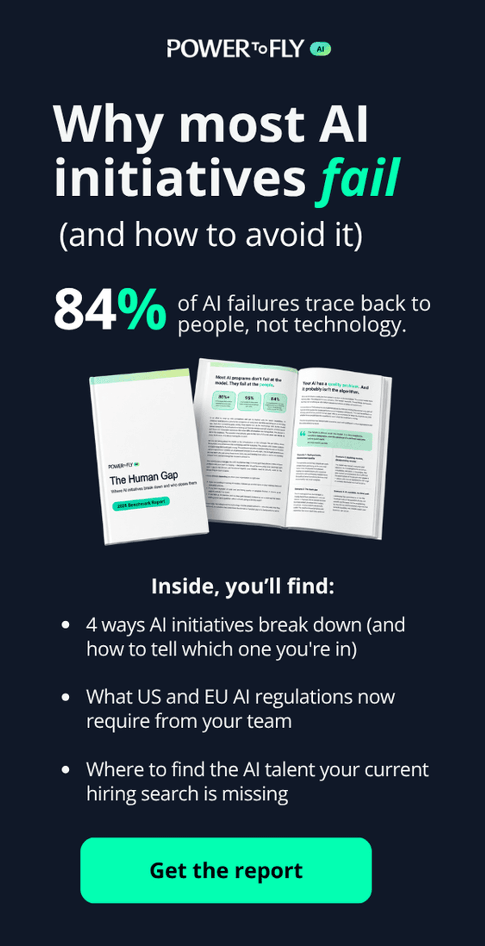 The Human Gap - Why most AI initiatives fail