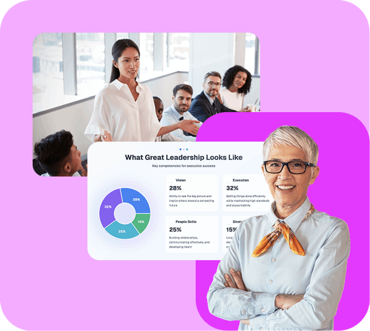 The right leaders, right when you need them.