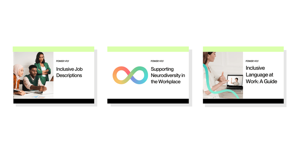 Three PowerToFly resources that you can download from their website