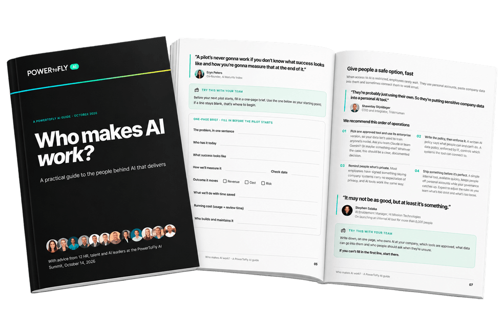 Who Makes AI Work?