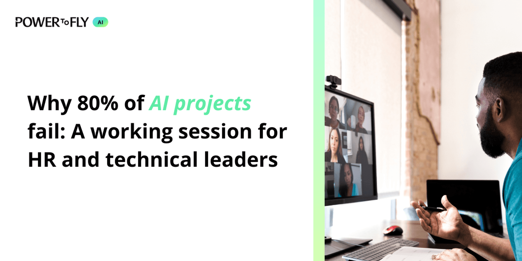 Why 80% of AI projects fail: a working session for HR and technical leaders