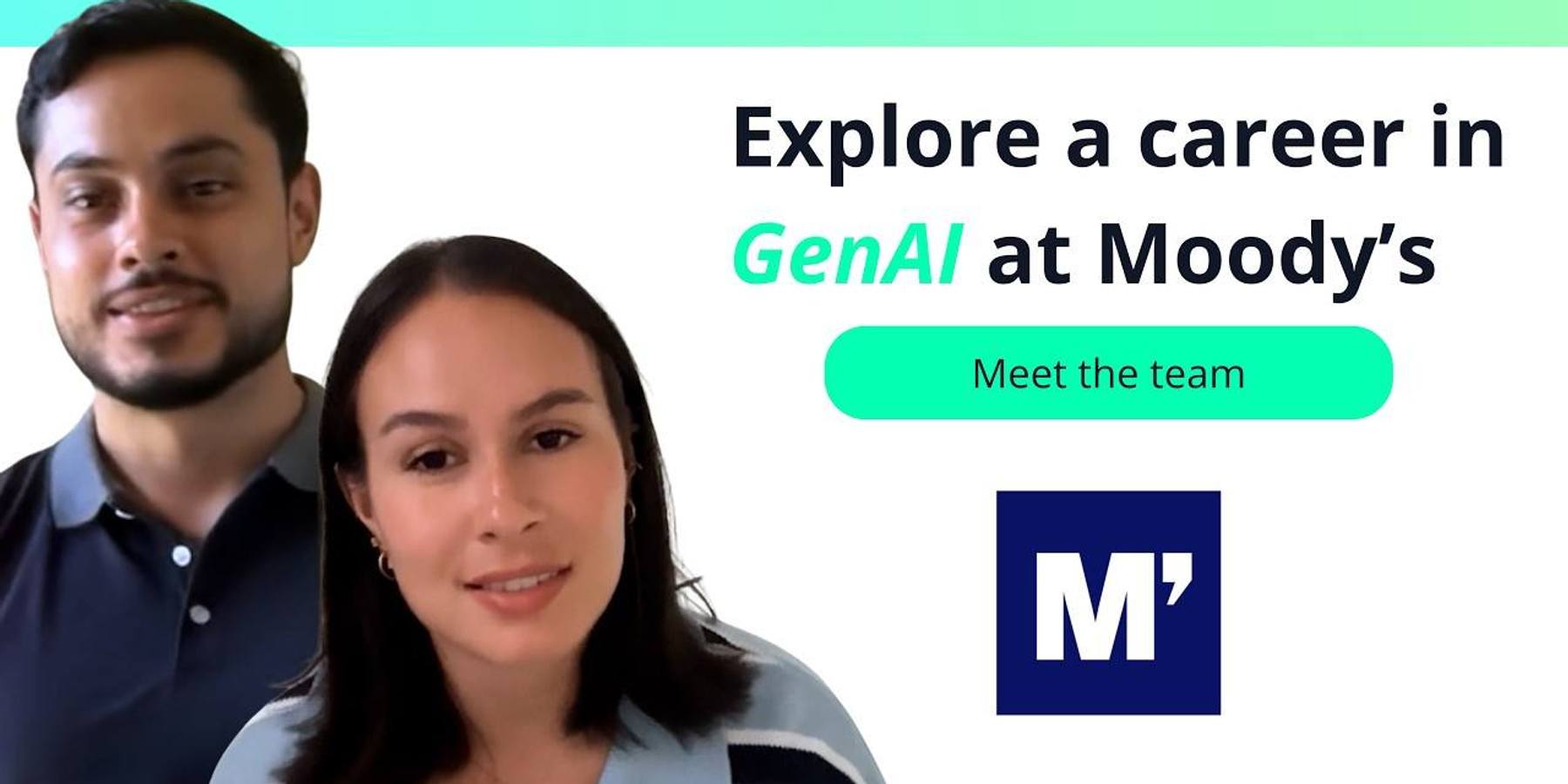 GenAI Careers at Moody's: Meet the GenAI Implementation Team