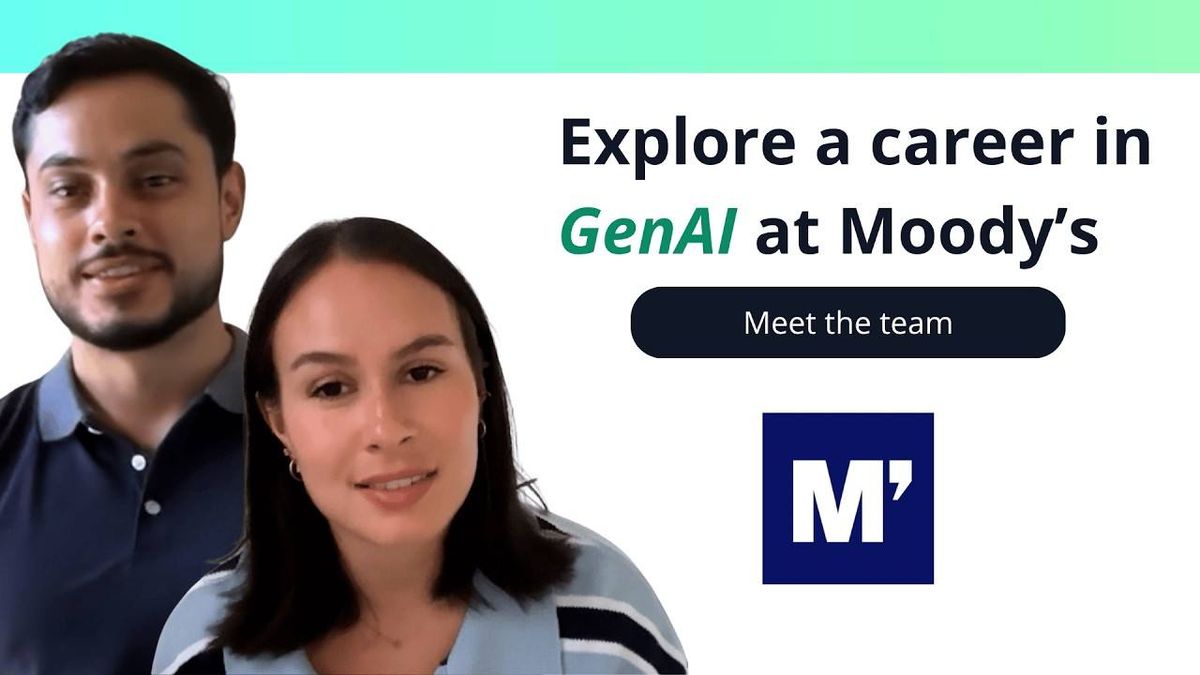GenAI Careers at Moody's: Meet the GenAI Implementation Team